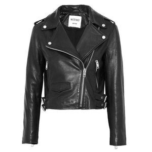 NWT Walter Baker Liz lamb leather moto jacket (M)